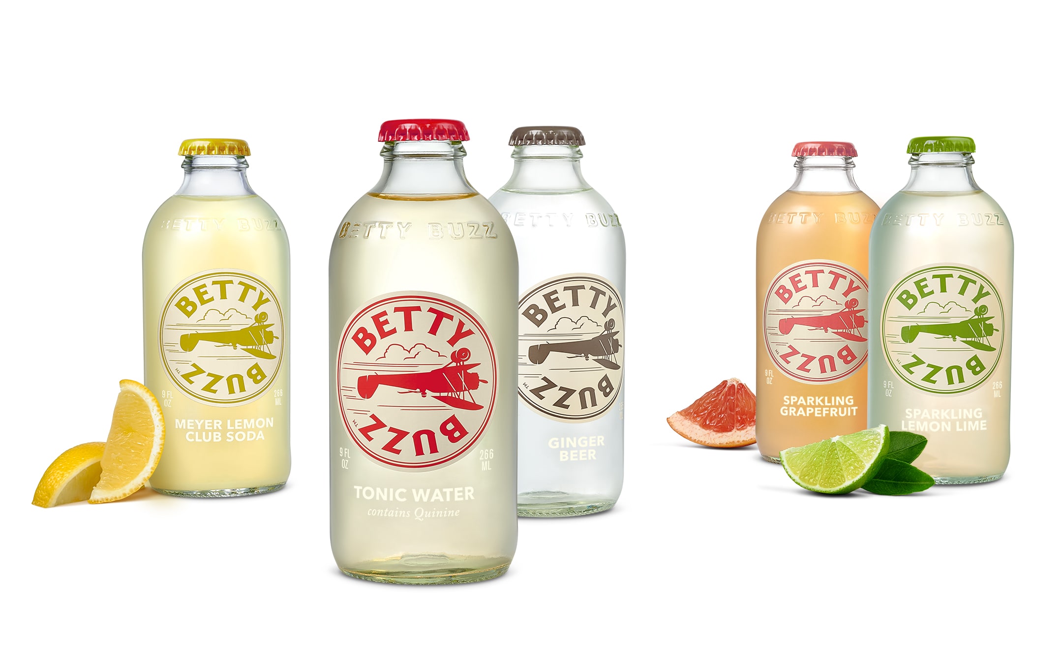 Betty Buzz bottle group photo