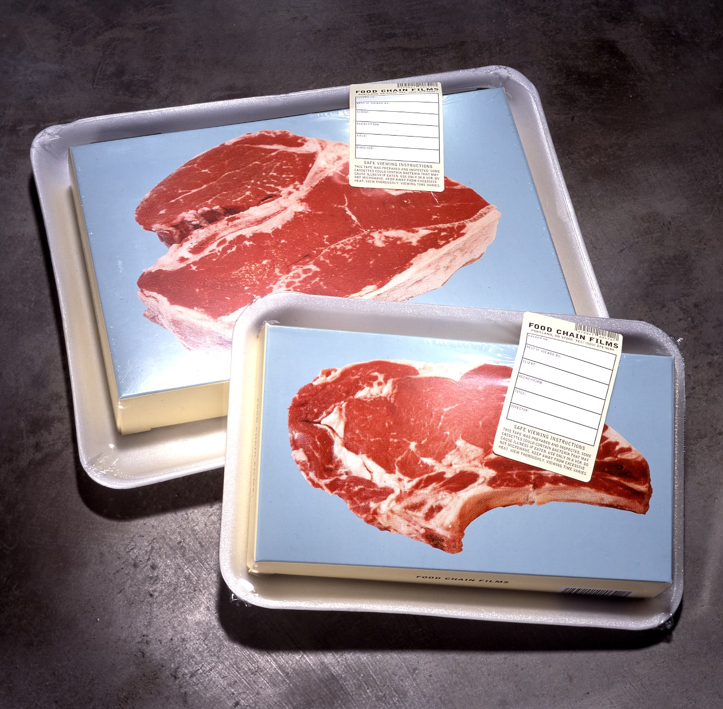 Food Chain Films identity and packaging design