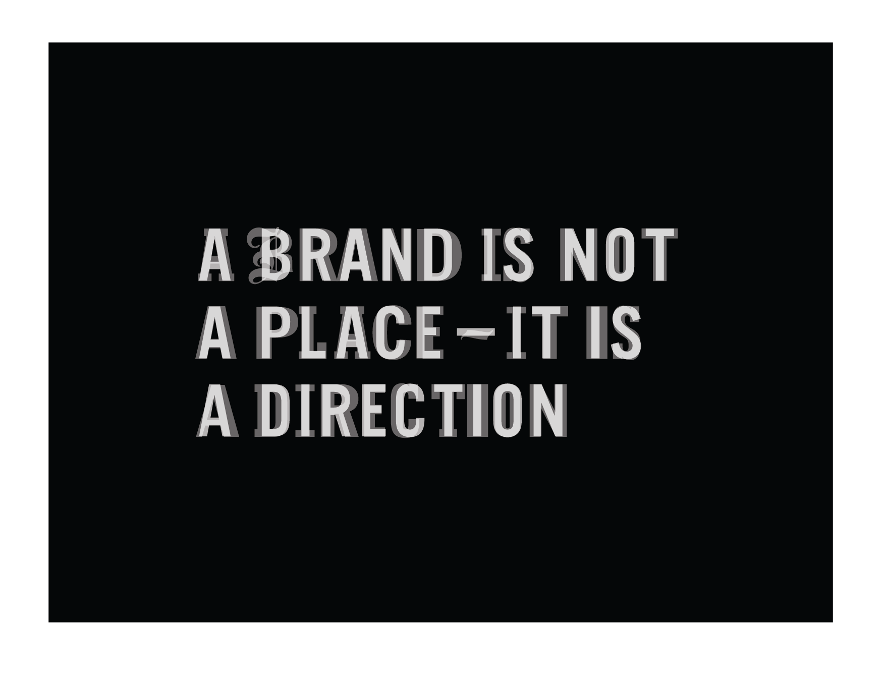 Young & Rubicam Brand Energy typography