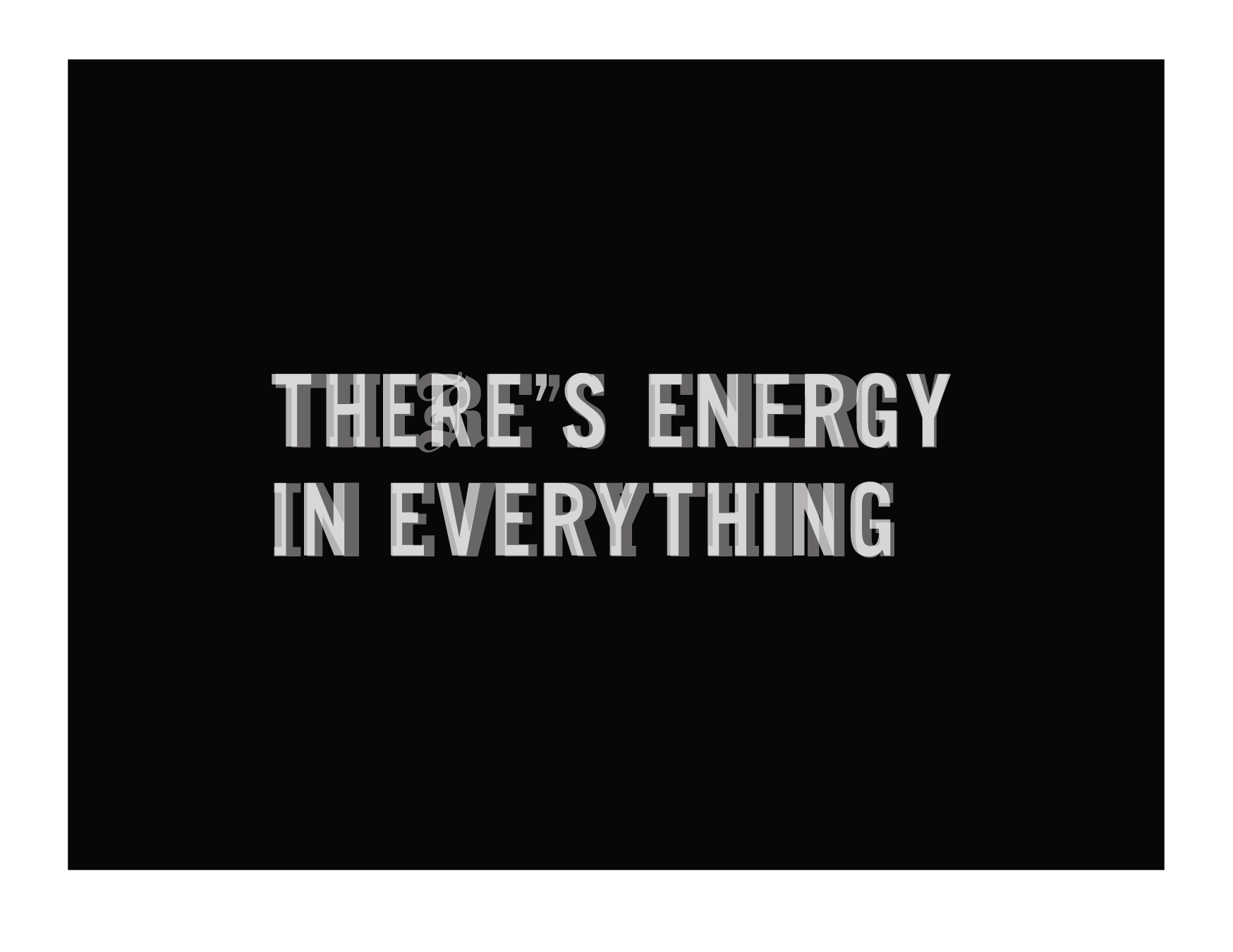 Young & Rubicam Brand Energy typography