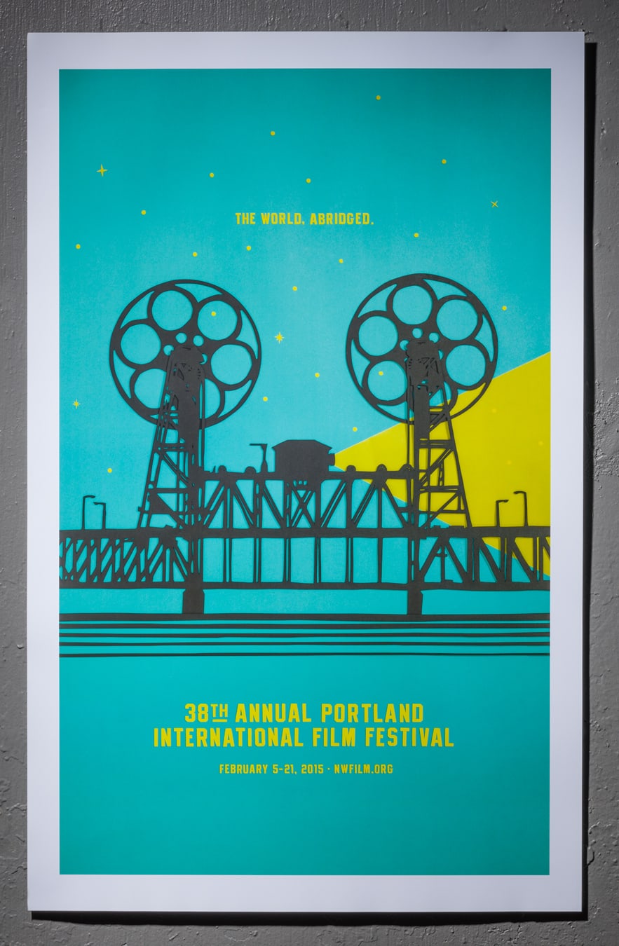 38th Portland International Film Festival Poster design