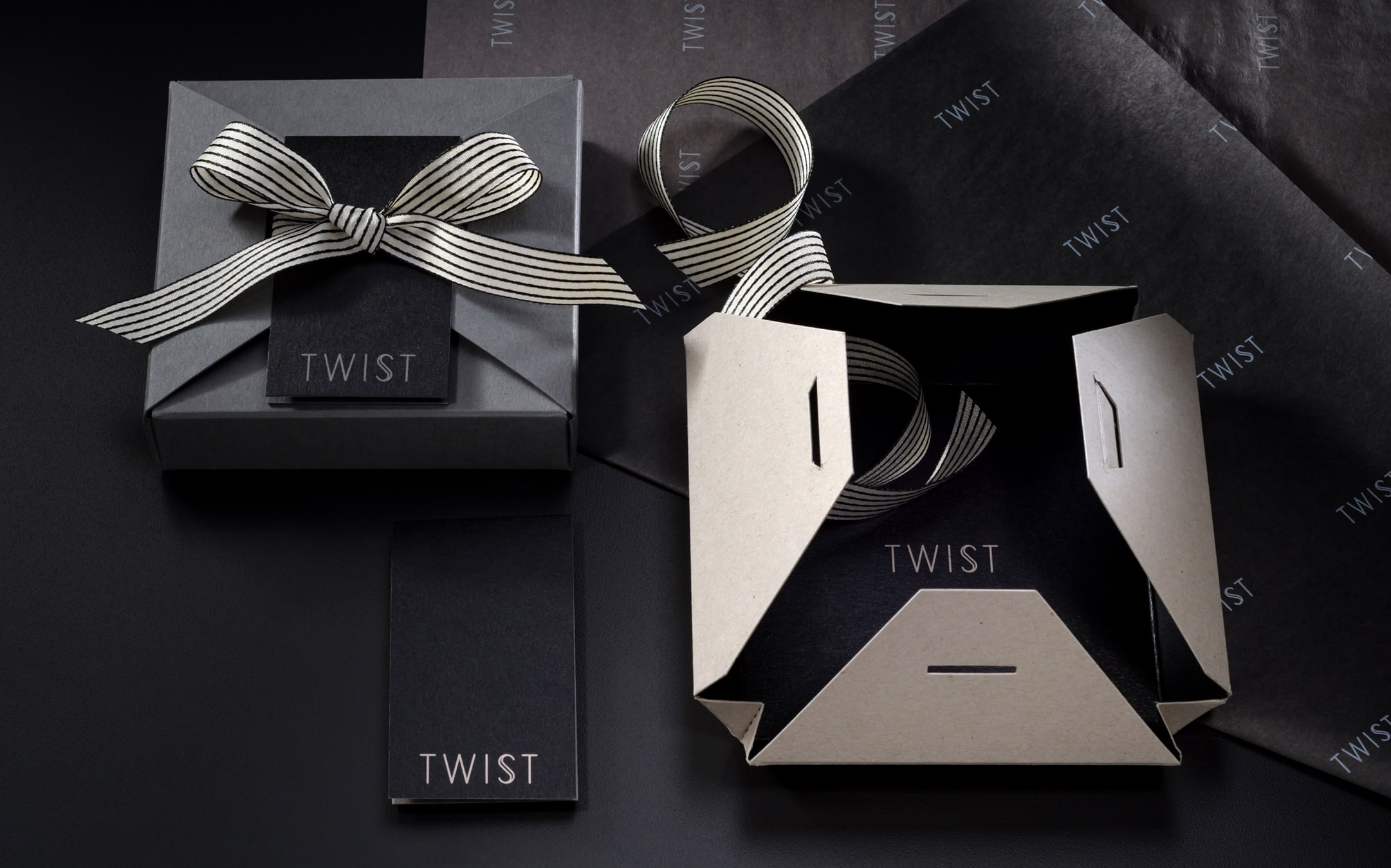 Twist Fine Jewelry packaging design
