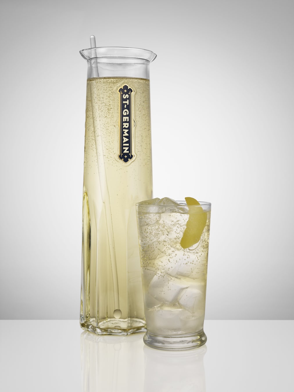 St-Germain spirits promotion design carafe
