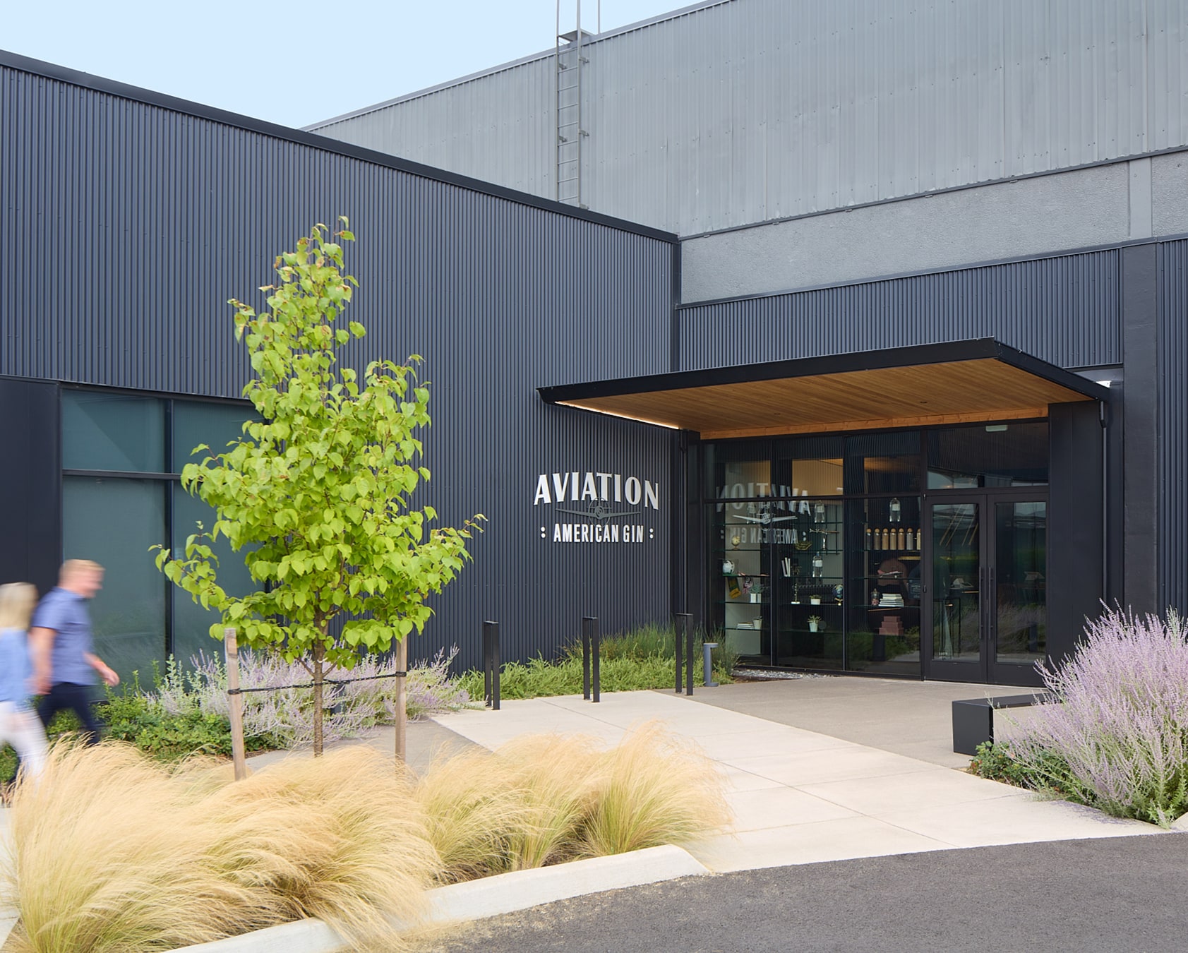 Aviation Gin Tasting Room exterior