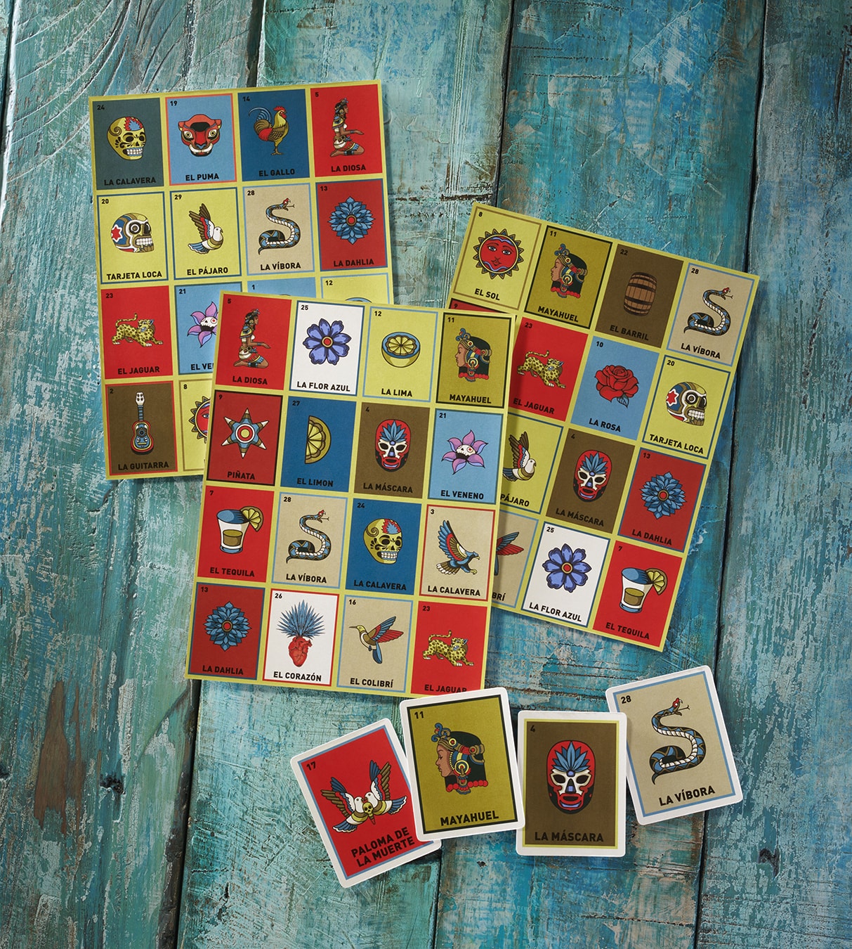 Mi Campo - brand launch materials Loteria game design