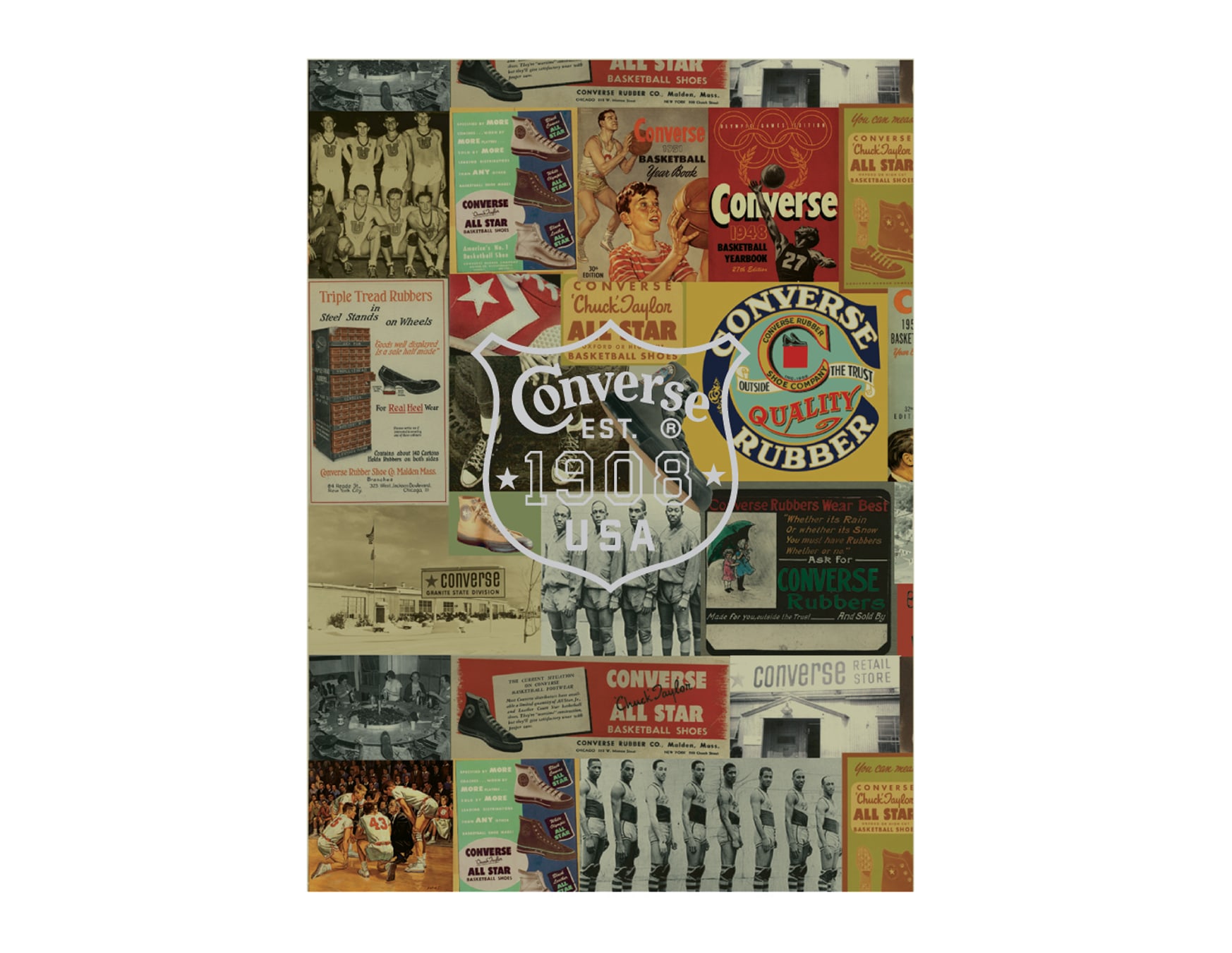 Converse 1908 poster design