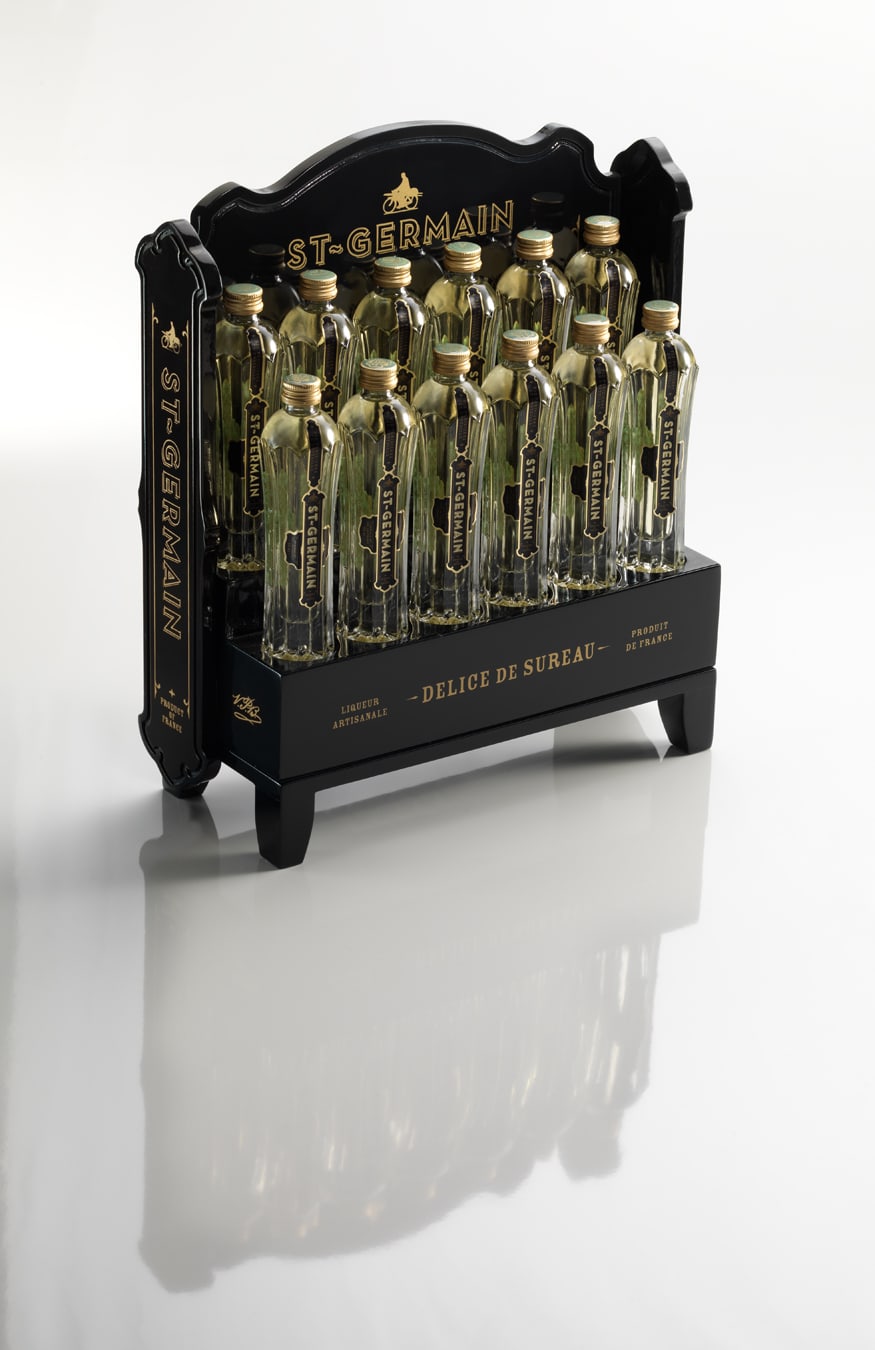 St-Germain spirits retail display design