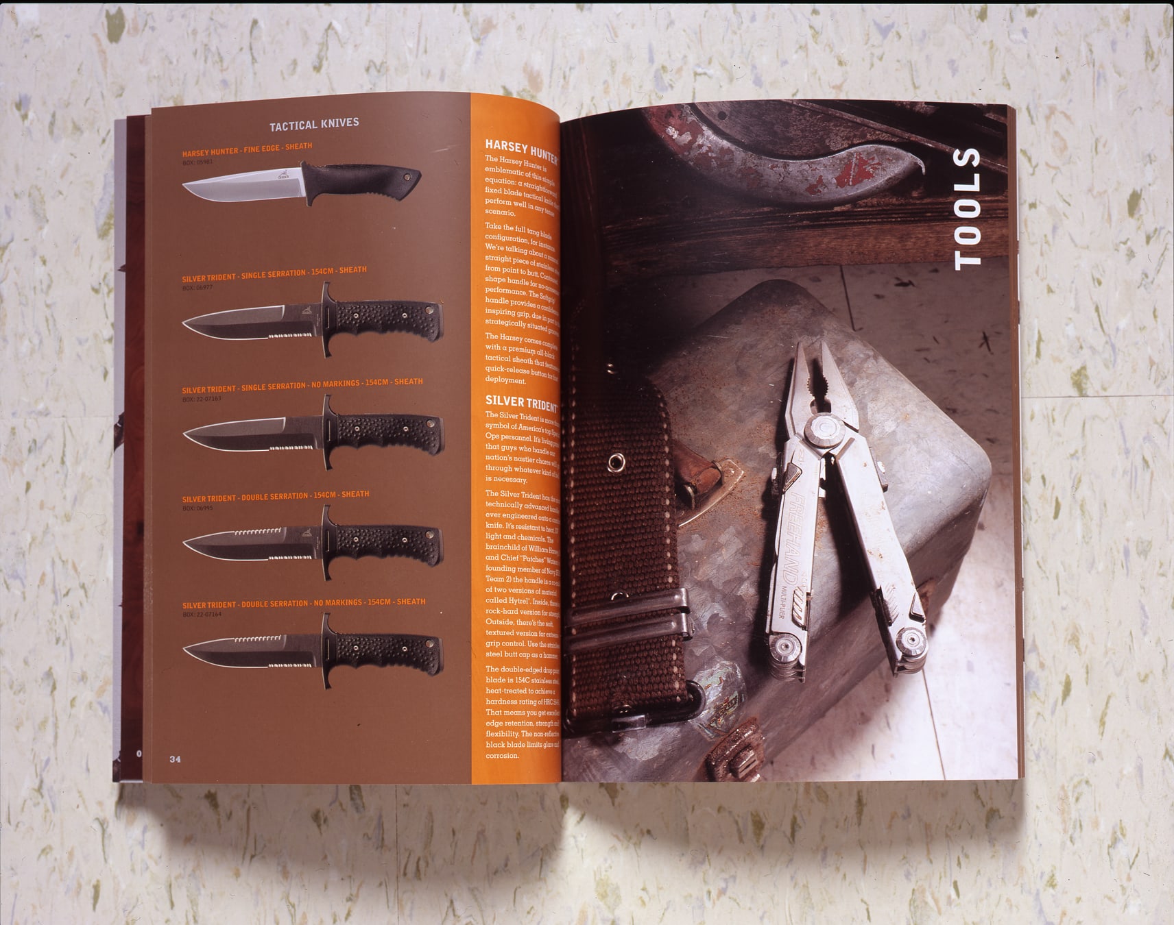 Gerber catalog design