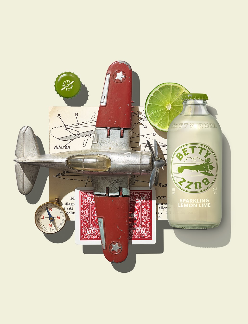Betty Buzz Lemon lime collage