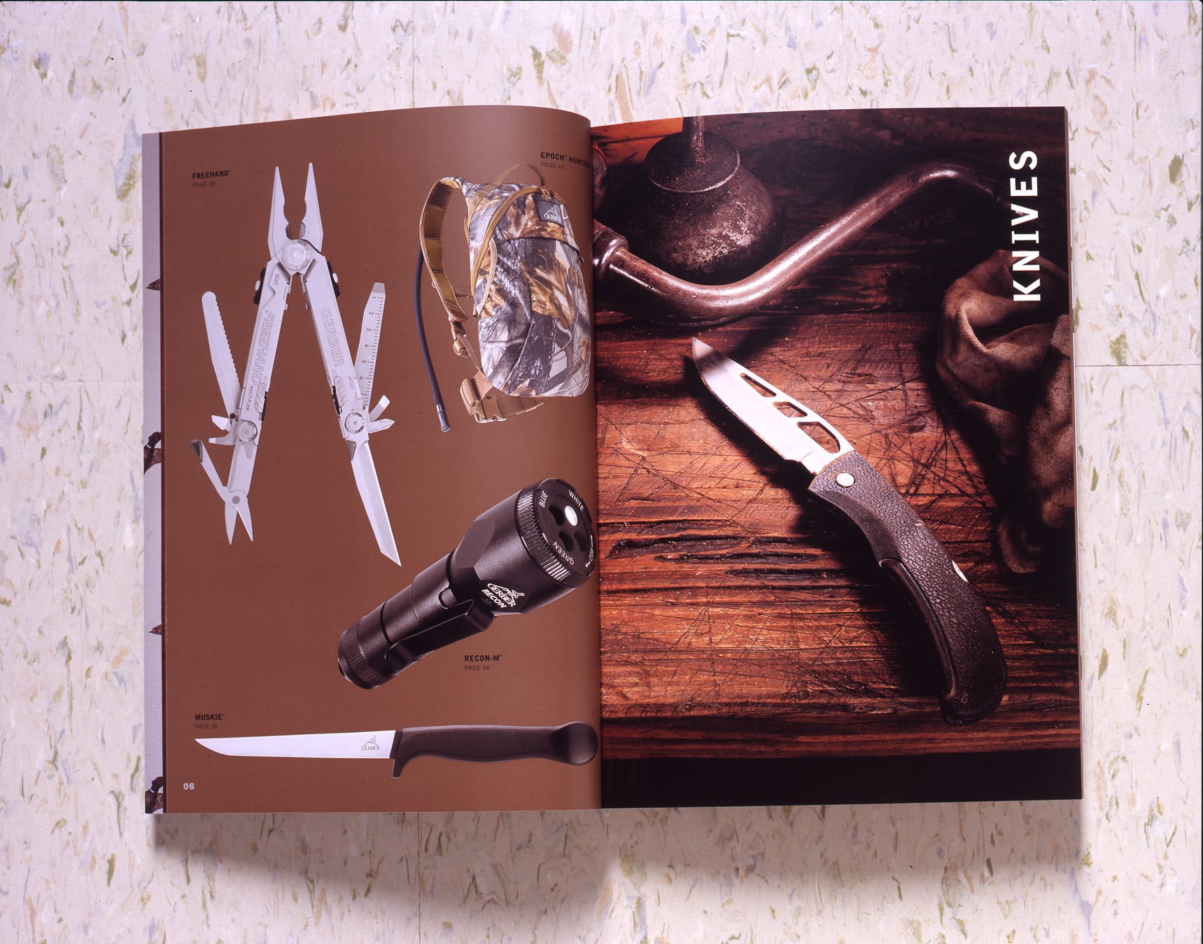 Gerber catalog design