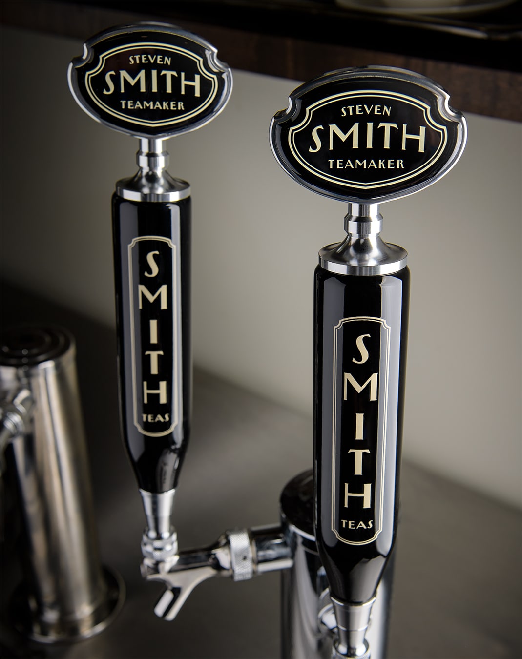 Steven Smith Teamaker identity design tap handle