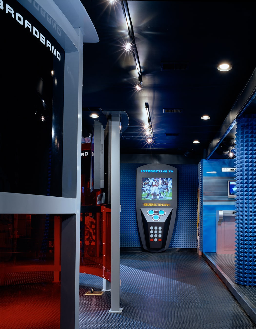 ESPN trade event exhibition design - itv