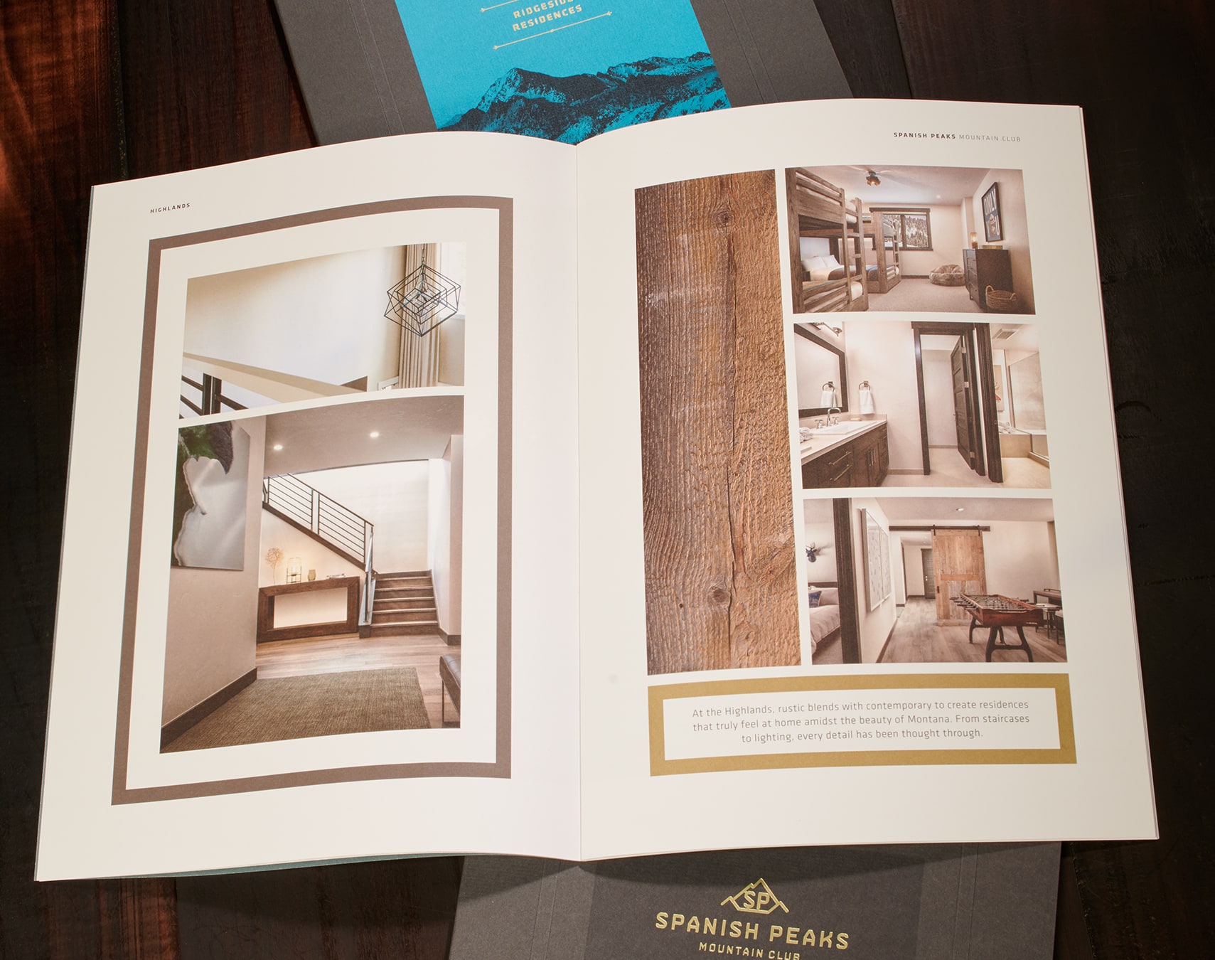 Spanish Peaks highlands brochure spread