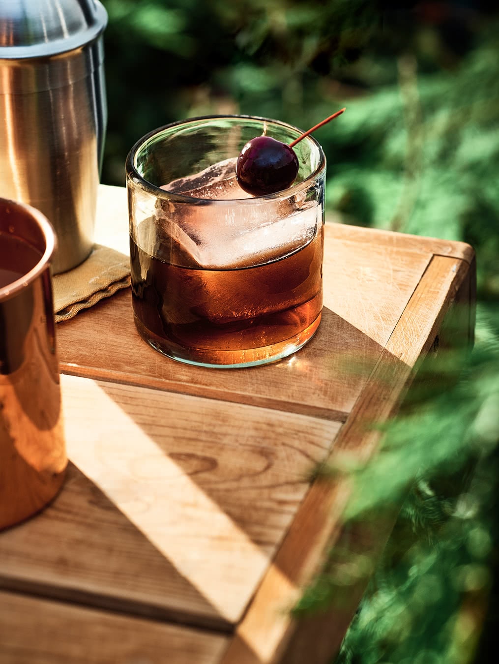 Timberline Vodka cocktail photography Alpenglow