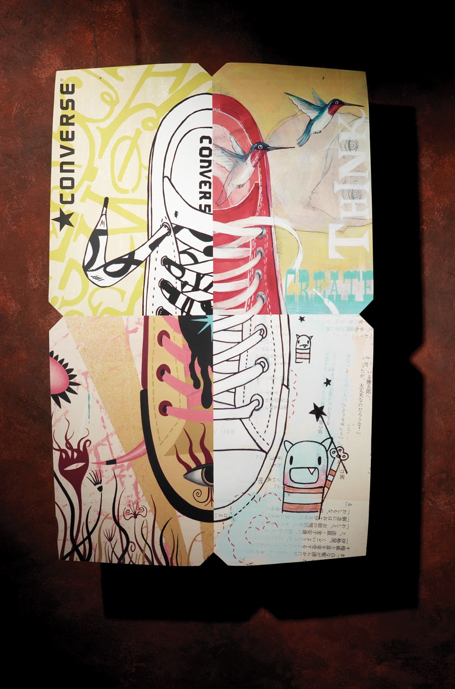 Converse Chuck Taylor point of sale design