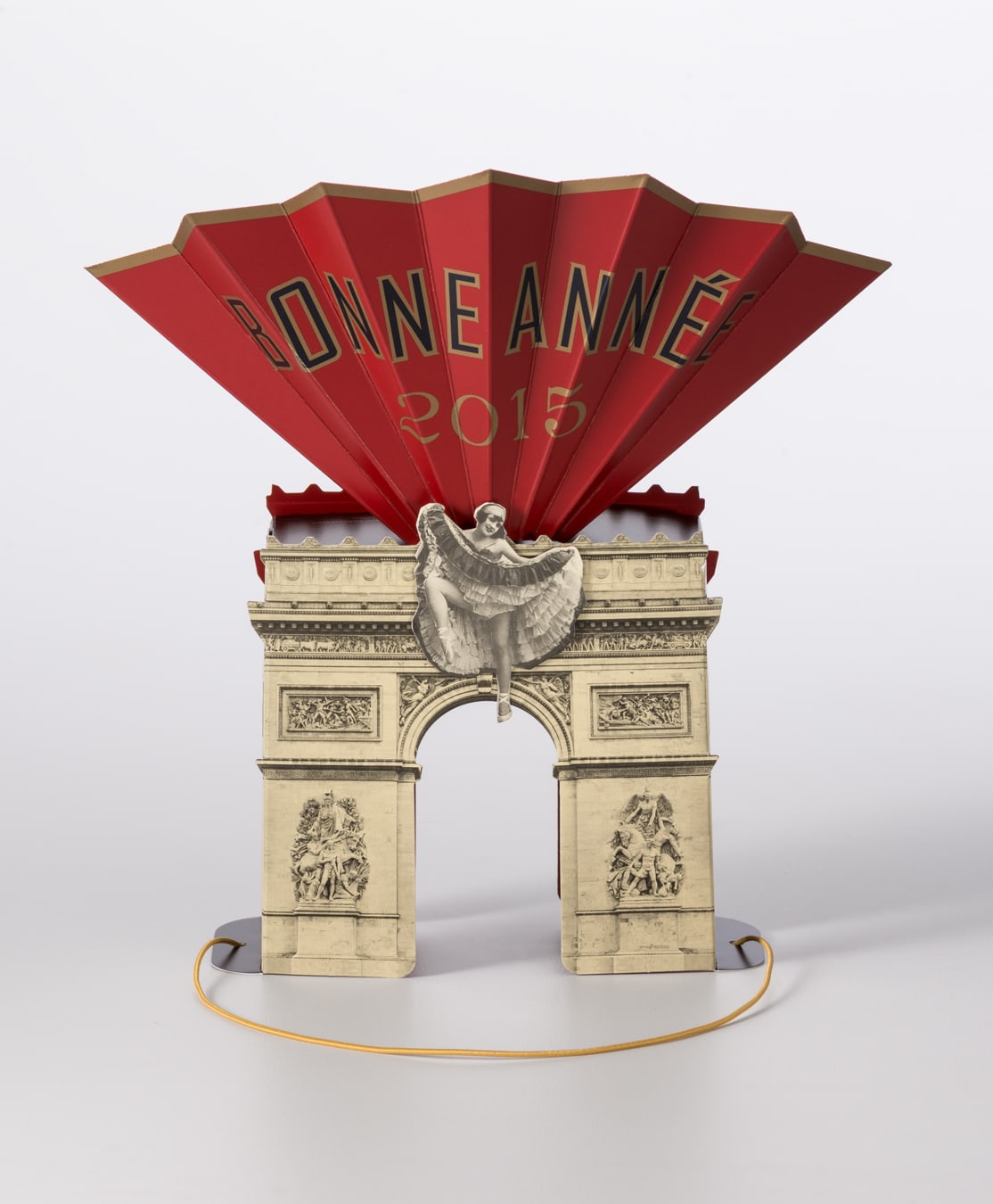 St-Germain spirits promotion NYE 2015 party hat design