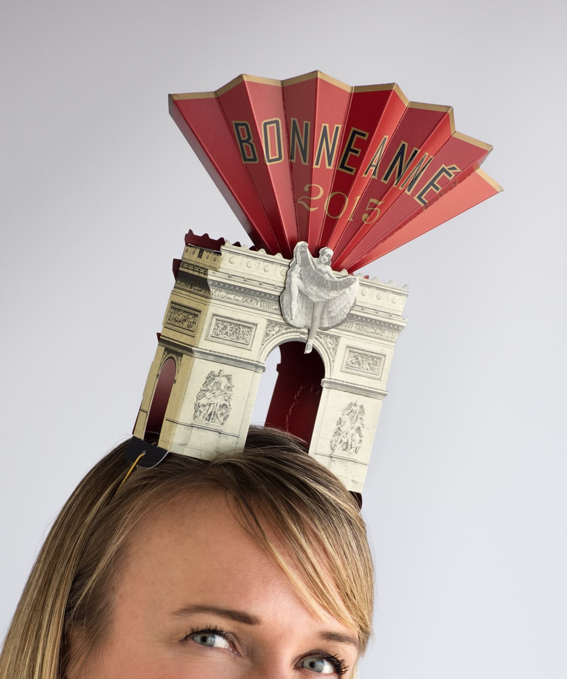 St-Germain spirits promotion NYE 2015 party hat design