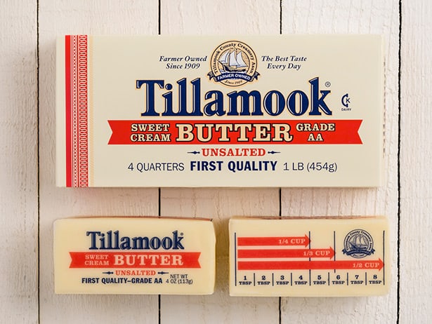 Tillamook Butter food packaging design details