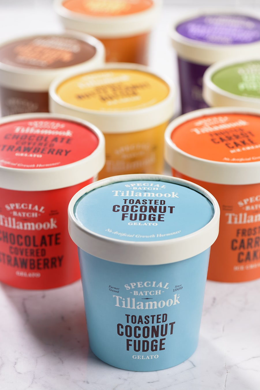 Tillamook Special Batch packaging design